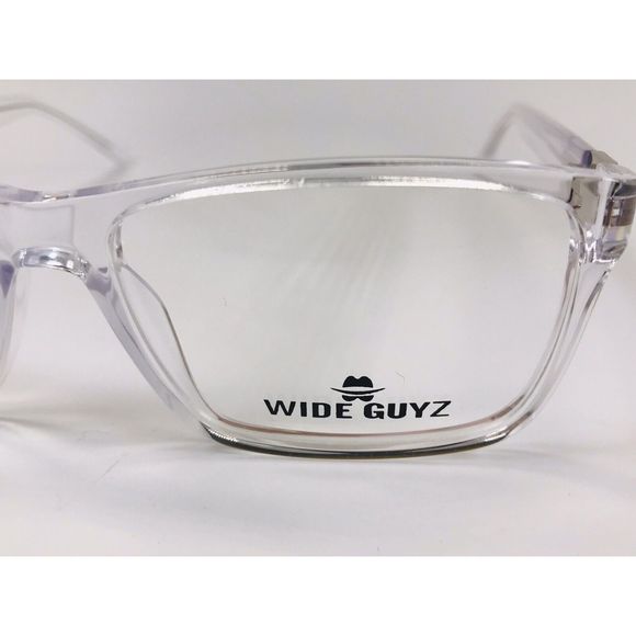 New Wide Guyz Crystal BULLDOG Eyeglasses 57mm for The Stylish Large Man - Picture 8 of 12